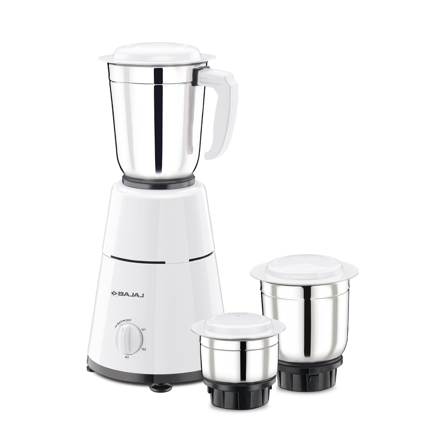 Bajaj 500 Watt GX-1 Mixer Grinder with 3 Jars